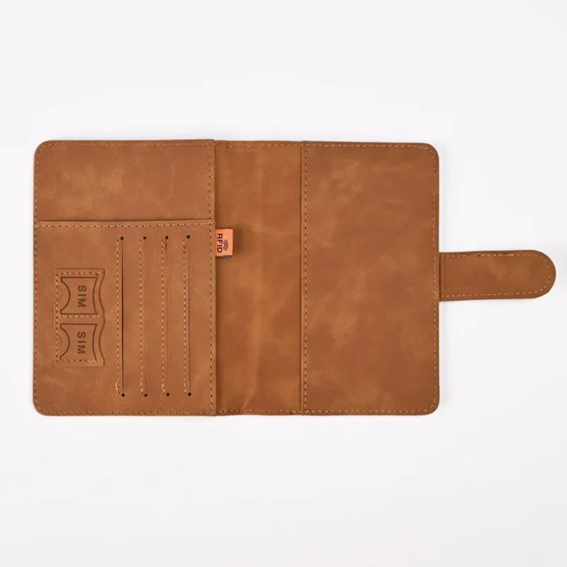 Custom Passport Cover Monogrammed Engraved Name Passport Cover Case Holder Wedding Bridesmaid Groomsman Gift Passport Wallet thumbnail 5