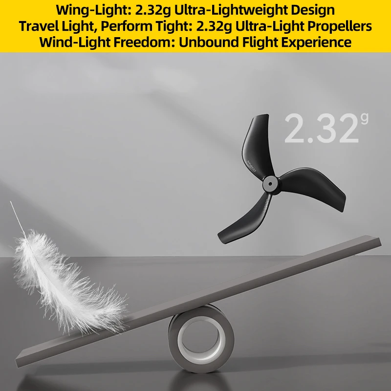 4/8/12/24PCS BETAFPV GEMFAN 2218 3-Blade Propellers Props For FPV Pavo20 Pro Brushless Bwhoop Frame Drone 1104 Brushless Motor thumbnail 5