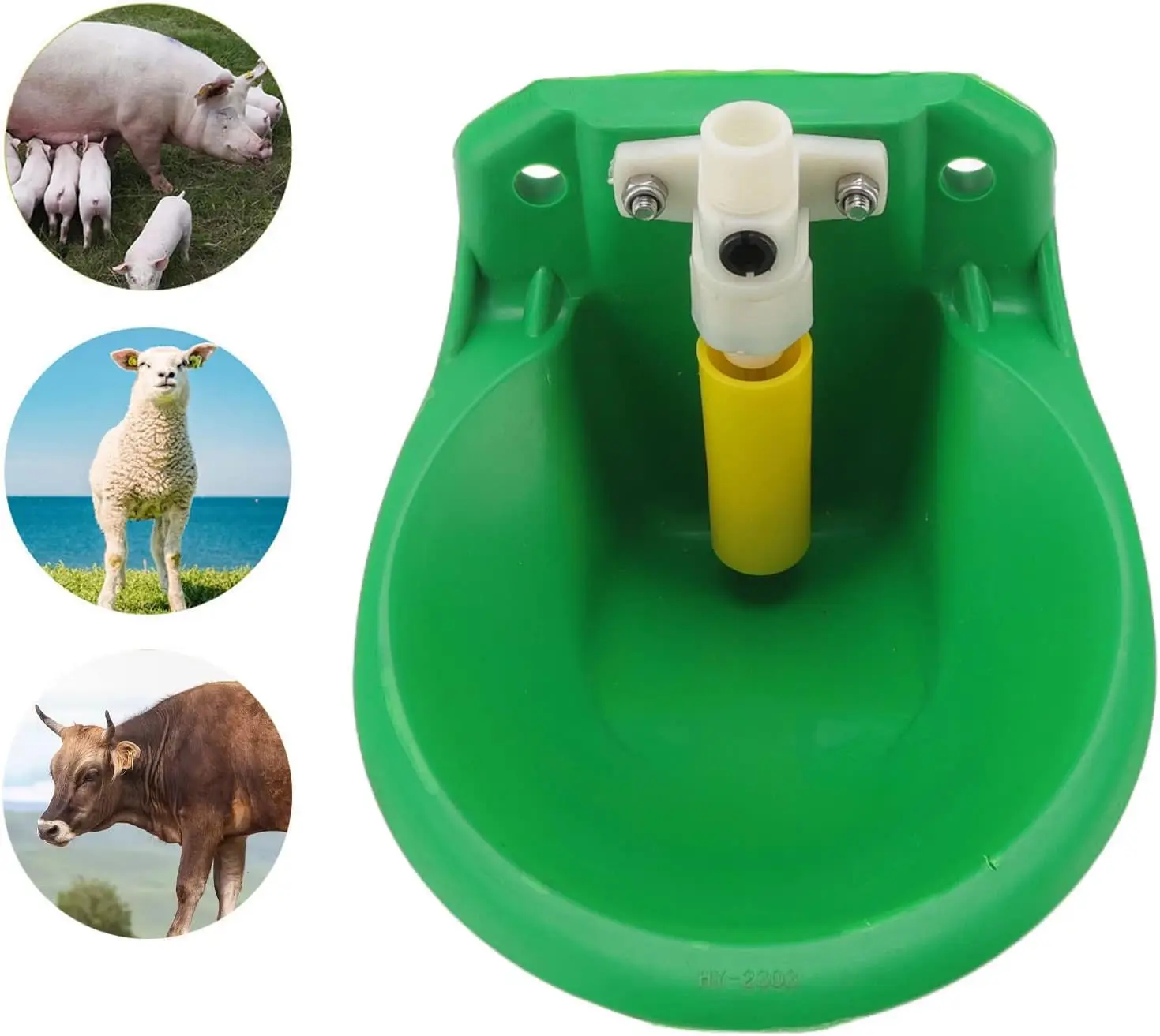 Livestock Sheep Goat Drinking Bowl Plastic Value Quality Water Fountain Cattle Sheep Dog Feeding Supplies Farm Animals Livestock
