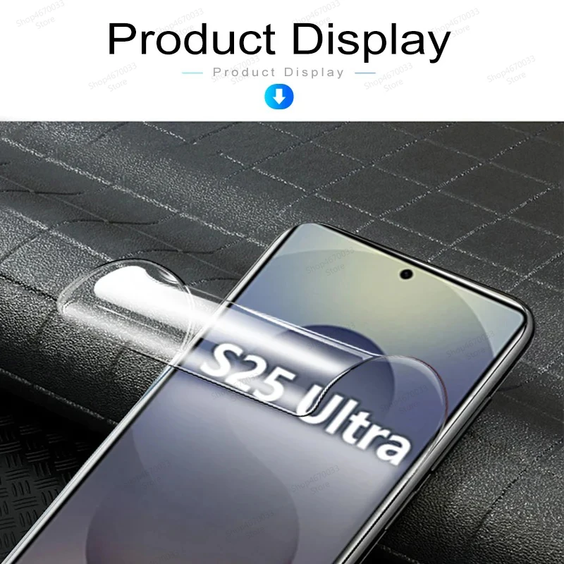 4PCS Hydrogel Film For Samsung Galaxy S26 S25 S24 S23 S22 S21 S20 Ultra Plus FE Edge Note 20 Screen Protector Phone Accessories thumbnail 2