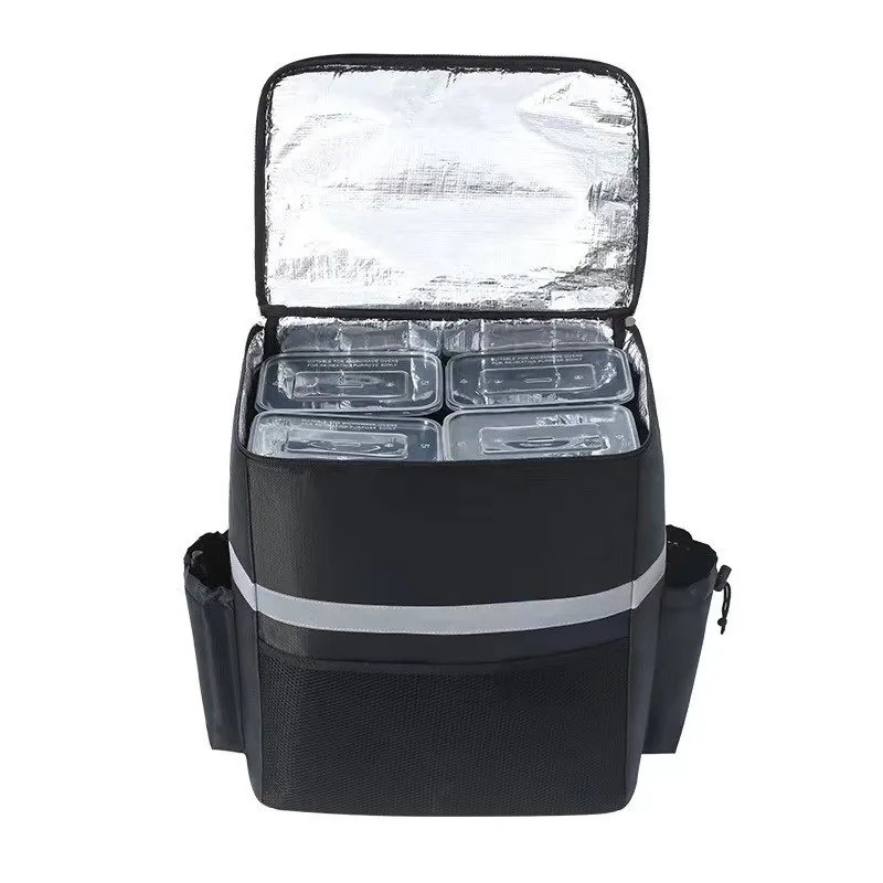 35L Extra Large Thermal Food Bag Cooler Bag Refrigerator Box Fresh Keeping Food Delivery Backpack Insulated Cool Bag thumbnail 5