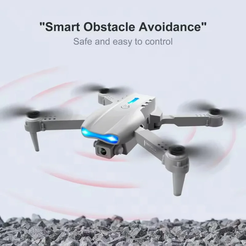 E99 Pro Drone Quadcopter Remote Control Handle Four Axis Aircraft HD 4K Photography UAV Altitude Fixation Helicopter Toys thumbnail 3