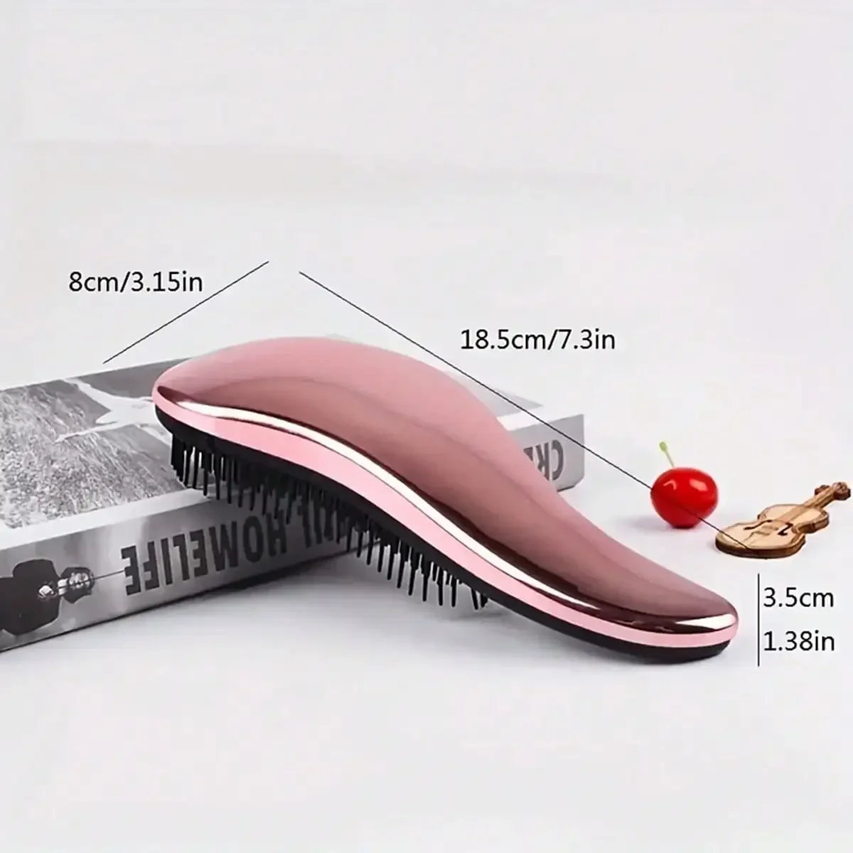 2-In-1 Dog Grooming Comb And Massage Brush Removes Hair And Relaxes Your Pet Perfect For Bath Time  Floating Design For Easy Use thumbnail 2
