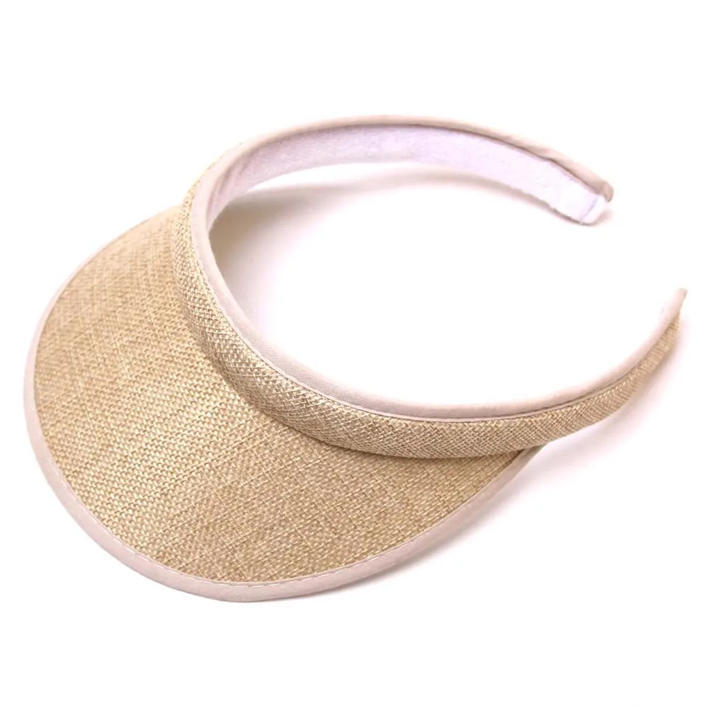 Parent-Child Visor Cap Spring Summer Beach Sunhat Adults Children UV Protection Travel Outdoor Hat Wide Brim Simple Sun Visor thumbnail 3