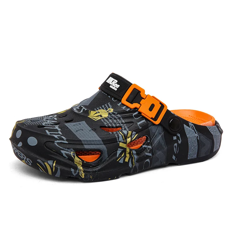 New Men Clogs Luxury Design Summer Shoes Sandals Daily Walking Beach Indoor Footwear Size 39-46 Comfortable Men Shoes Slippers thumbnail 6