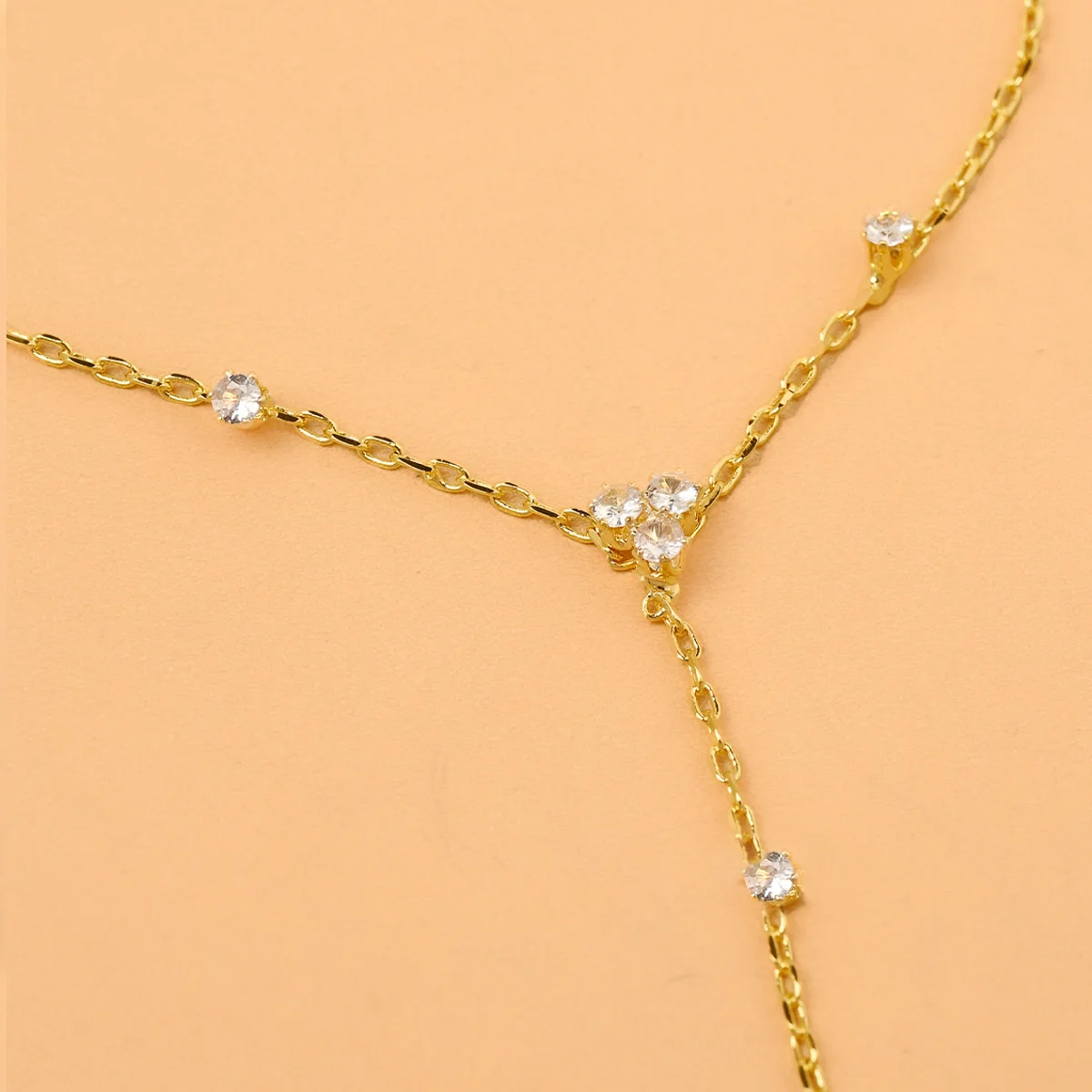 2025 Summer New Rhinestone Flower Bracelet Geometric Crystal Metal Bracelet for Women Beach Party Jewelry Accessories thumbnail 5