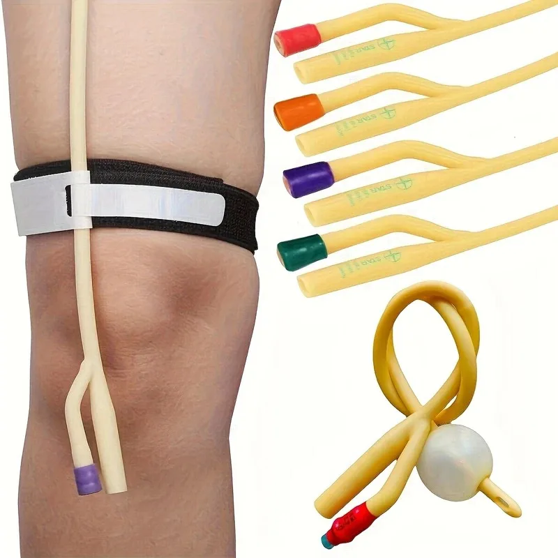 10 pcs/box Urincatheter Medical Two-way Latex Foley Catheter Urine Catheter thumbnail 2