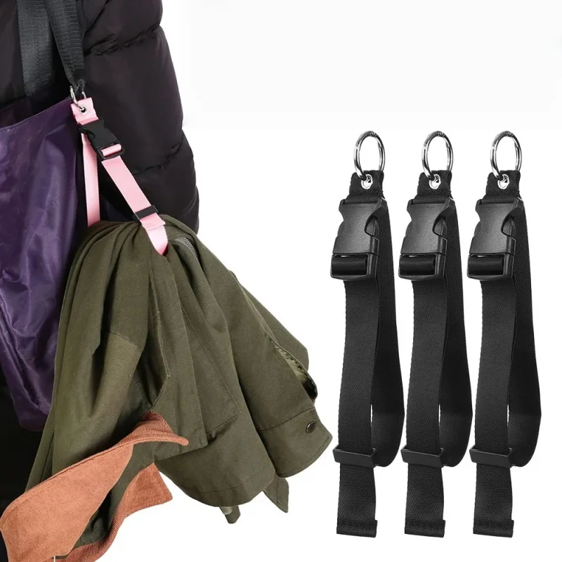 Travel Luggage Fixed Strap Backpack External Strap Portable Strap With Release Buckle Add-A-Bag Luggage Strap Belt Jacket Holder thumbnail 3
