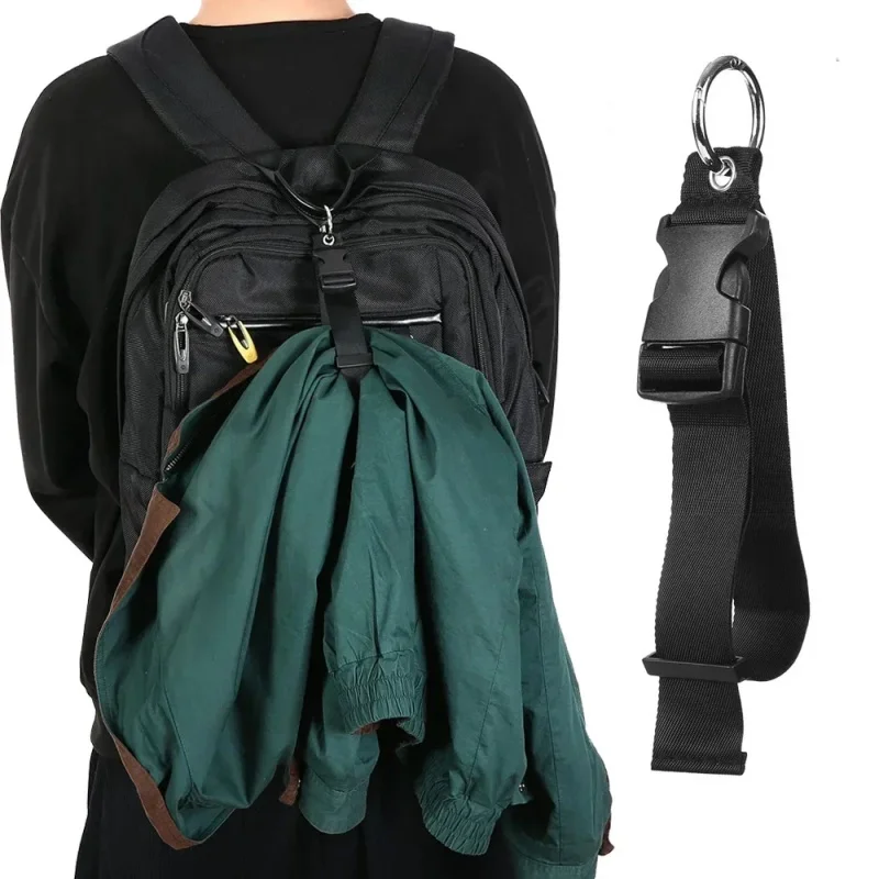 Travel Luggage Fixed Strap Backpack External Strap Portable Strap With Release Buckle Add-A-Bag Luggage Strap Belt Jacket Holder thumbnail 6