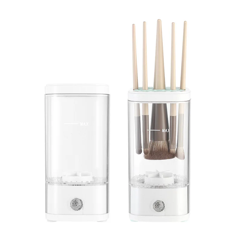 Automatic Makeup Brush Cleaning Machine Electric Cosmetic Tool with Storage Case for Powder Puff Sponge Lazy Beauty Essential thumbnail 5
