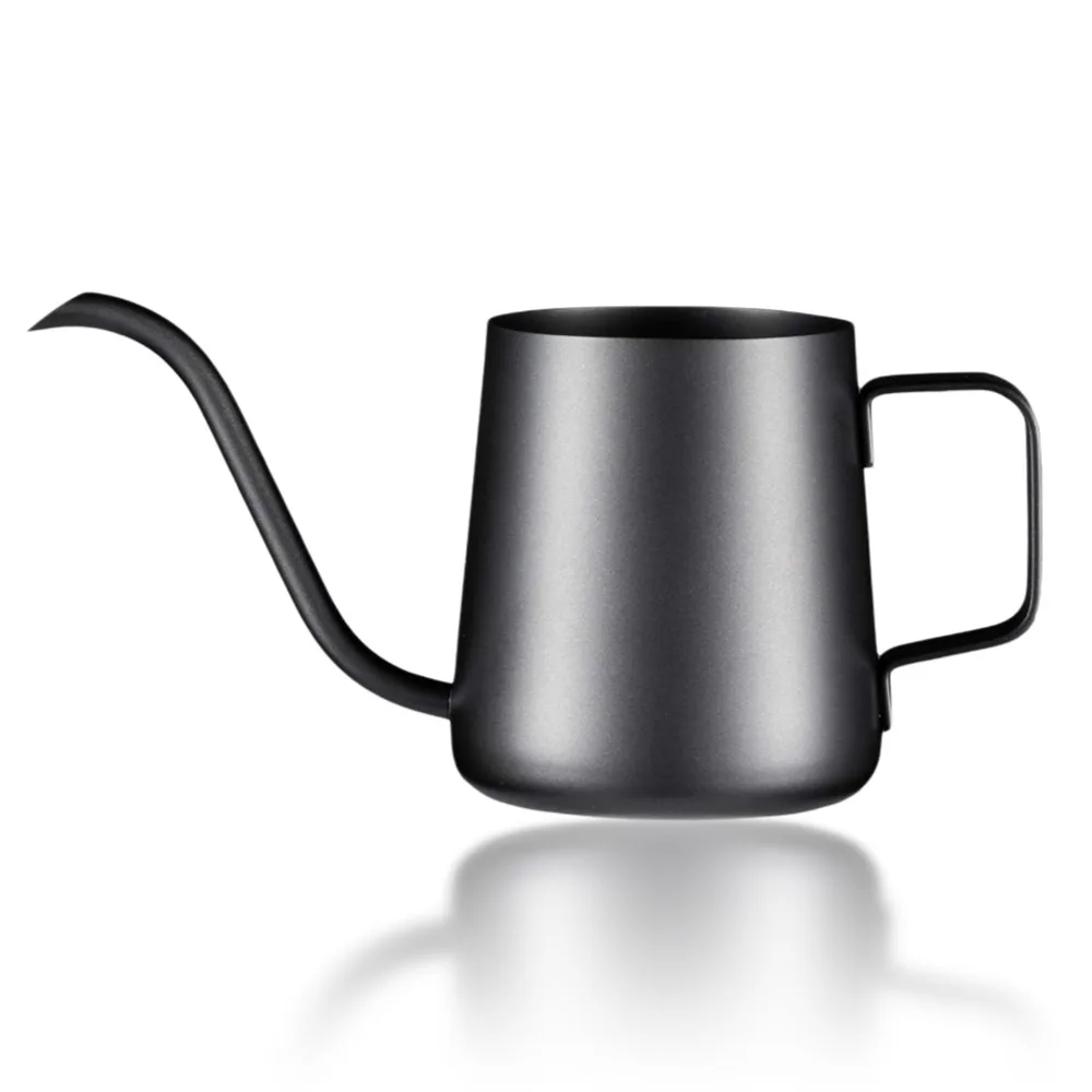 Pour Over Kettle Gooseneck Spout Coffee Tea Pot 12OZ for Coffee Maker Carafe, Camping Coffee Pot for Travel Coffee Maker Outdoor