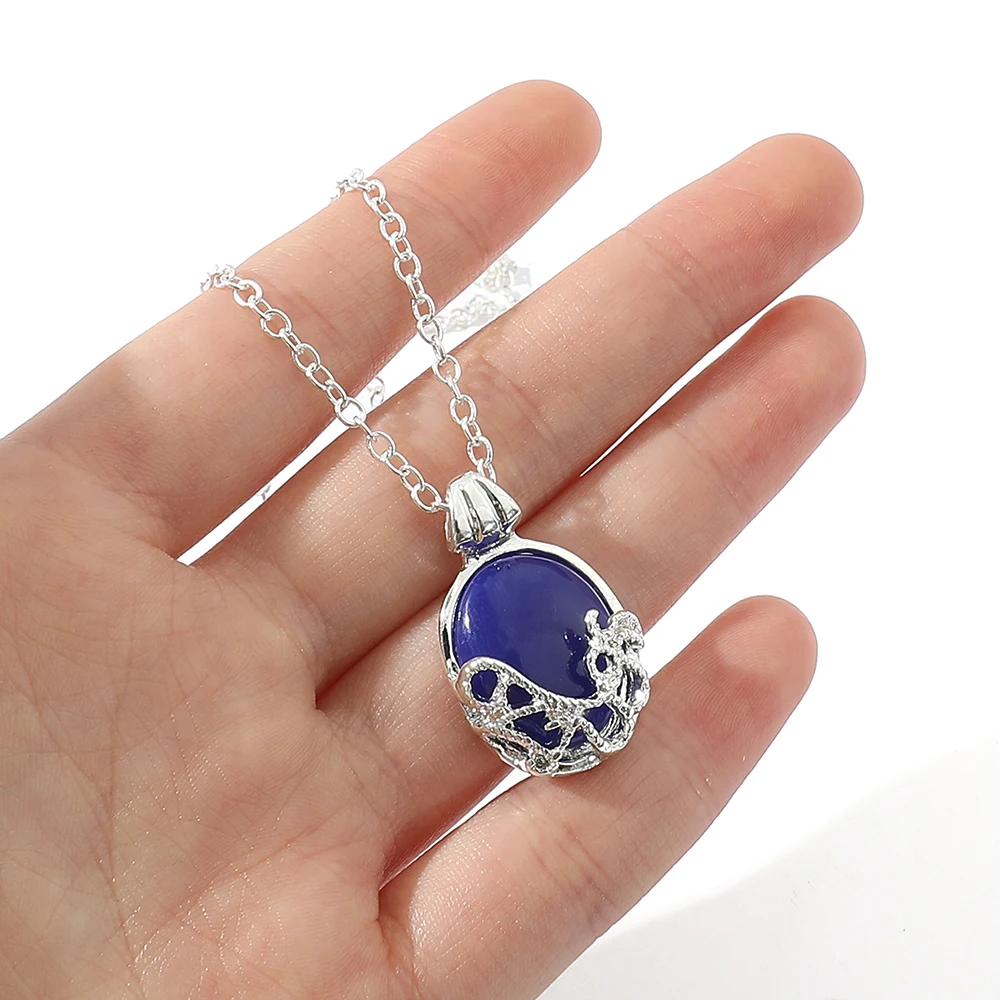 Vintage Katherine Pendant Necklace from the Vampire Diaries Women's Cosplay Jewelry Movie Fans Wholesale thumbnail 3