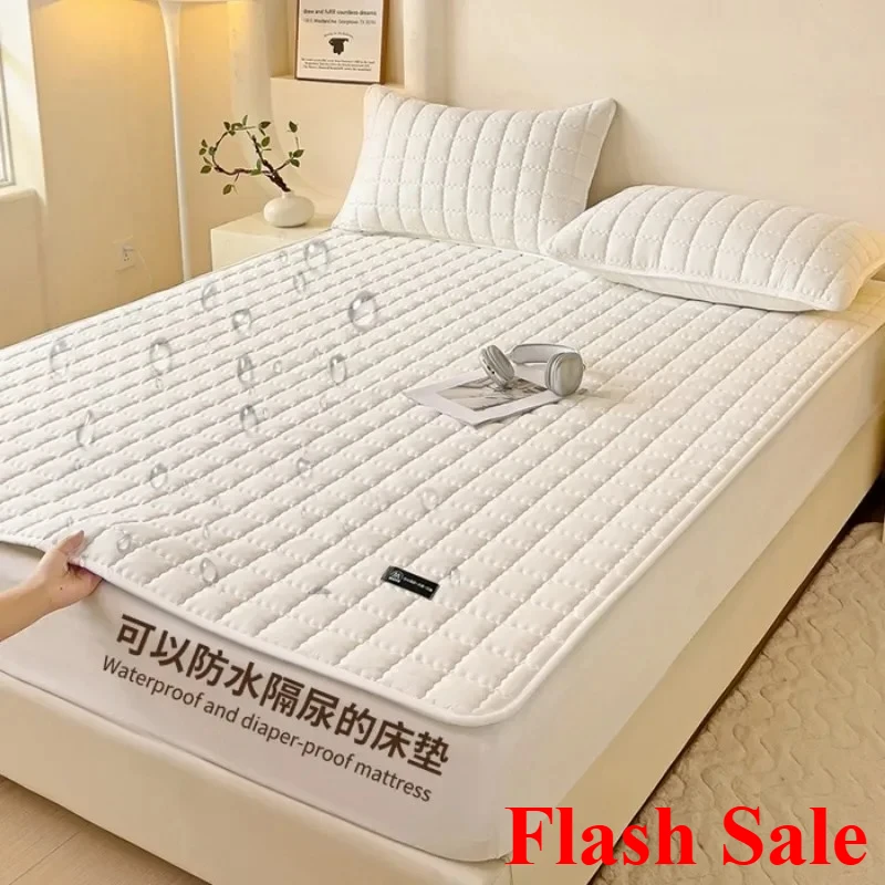 Hot Type A Waterproof Mattress Mattress Bed Pad Raw Cotton Soybean Padded Cotton Pad -- EGGER Series thumbnail 5
