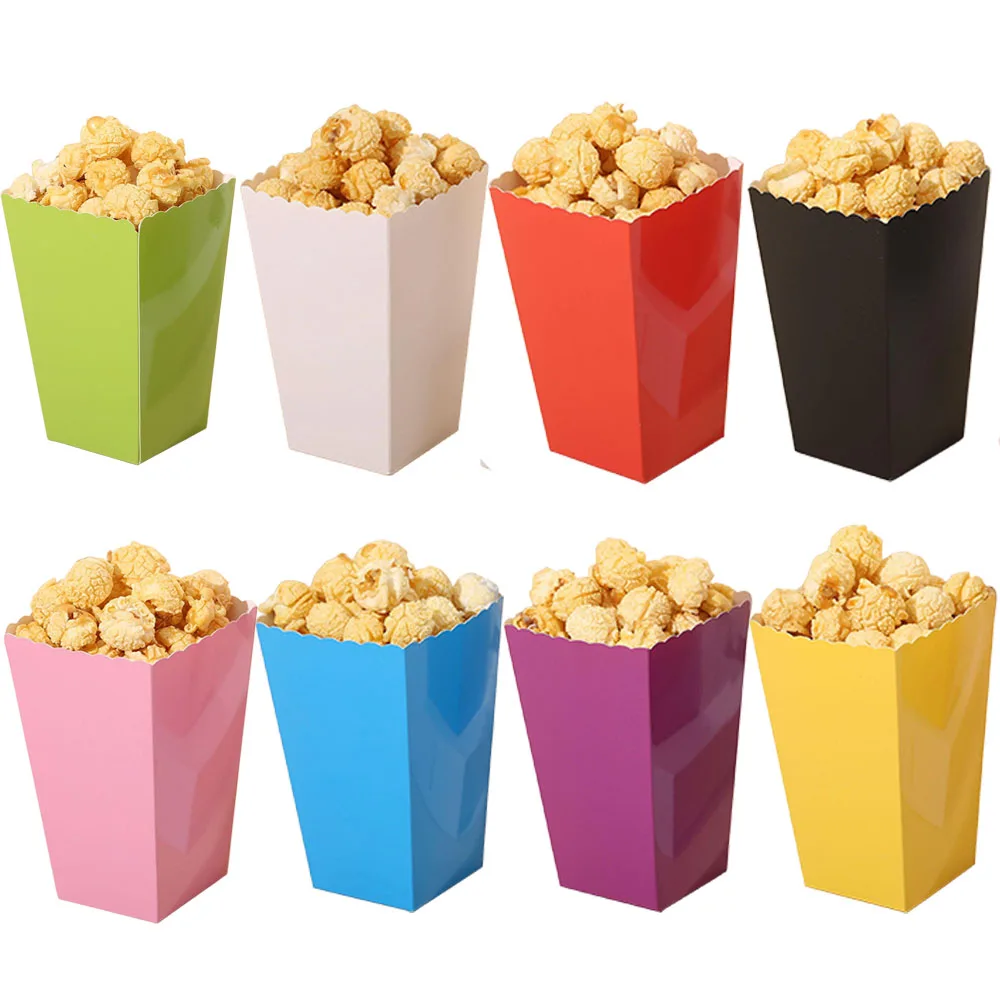 10/20/30/50/100pcs Disposable Paper Cups Solid Color Paper Cups For Water DIY Birthday Wedding Party Picnic BBQ Travel and More thumbnail 2