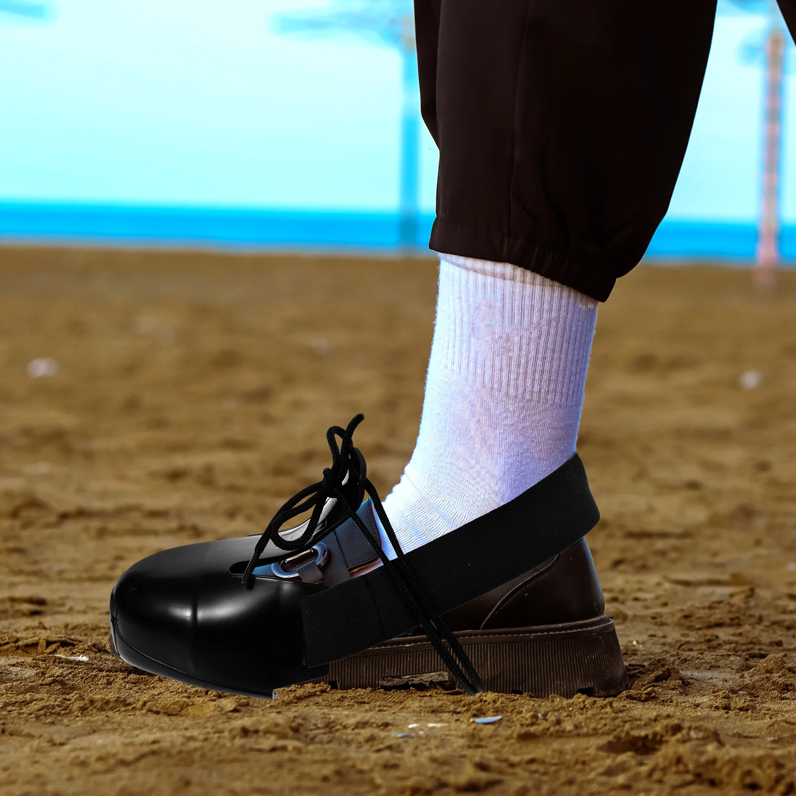 Steel Toe Covers Safety Overshoes With Steel Toe Caps Protective Overshoes Labor Insurance Shoe Toe Covers Safety Shoe Dust thumbnail 3