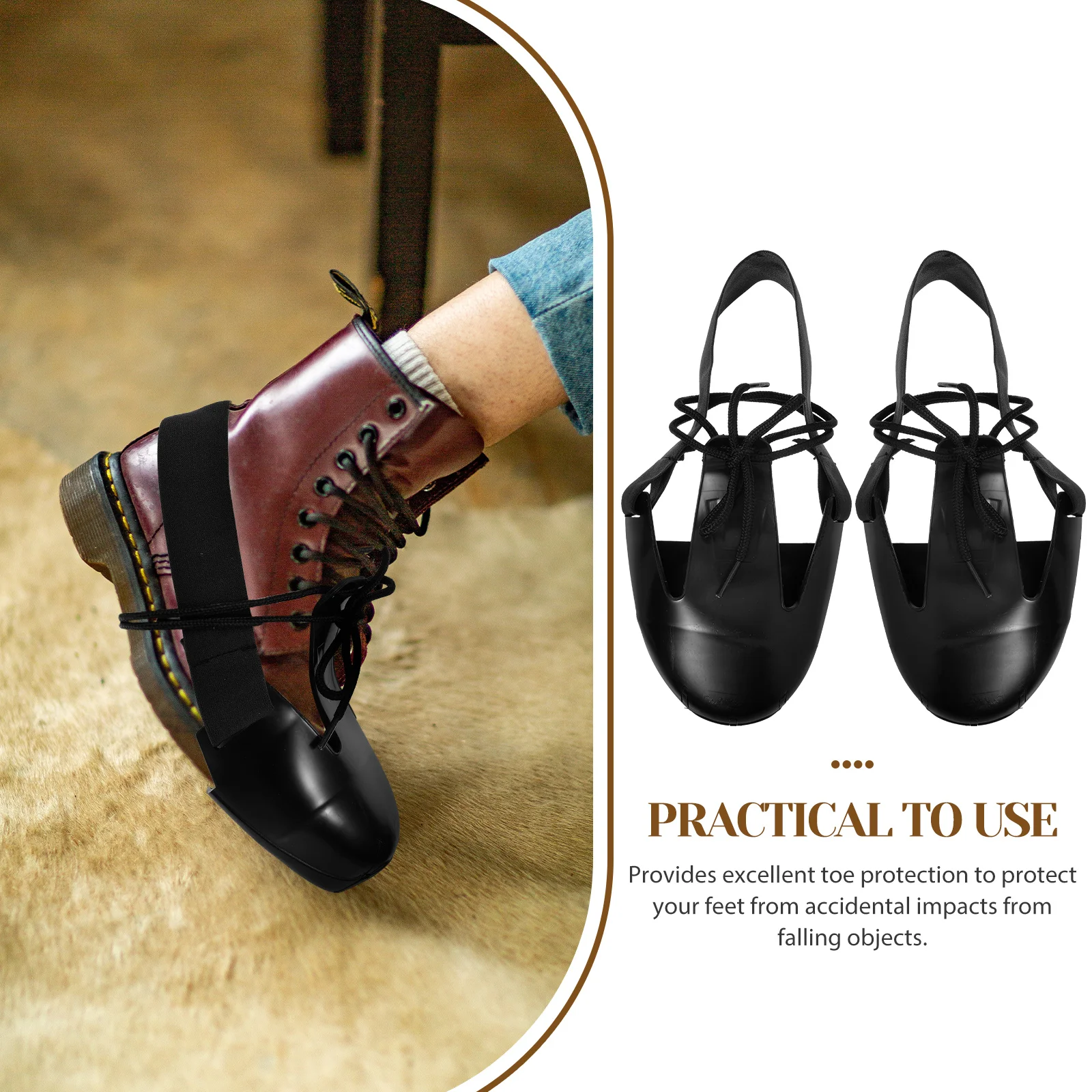 Steel Toe Covers Safety Overshoes With Steel Toe Caps Protective Overshoes Labor Insurance Shoe Toe Covers Safety Shoe Dust thumbnail 4