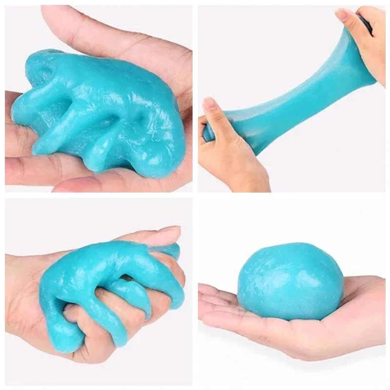 1/2pcs Car Cleaning Gel Detail Tool Cleaning Gel Cars Interior Putty Cleaner Keyboard Notebook Clean Reusable Gels Magic Clean thumbnail 5