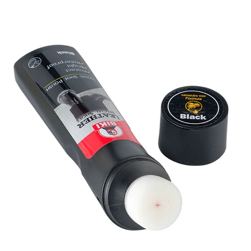Neutral Brown Black Leather Care Cleaning Liquid Shoe Polish thumbnail 3