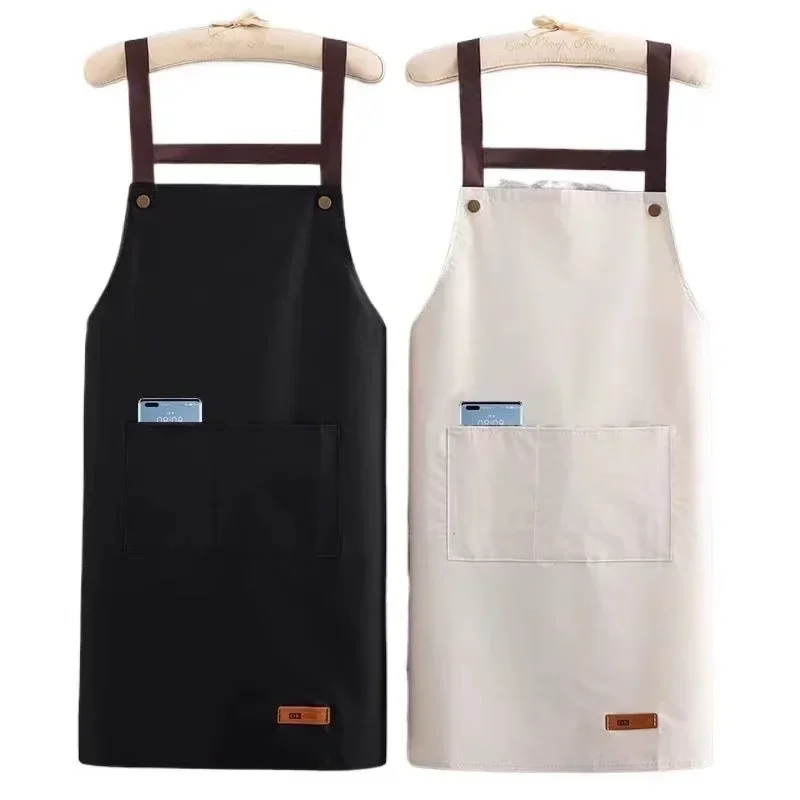 Stain Resistant Waterproof Apron for Kitchen Meal Prep Fashionable Apron Catering Business Practical Adult Work Outfit thumbnail 6