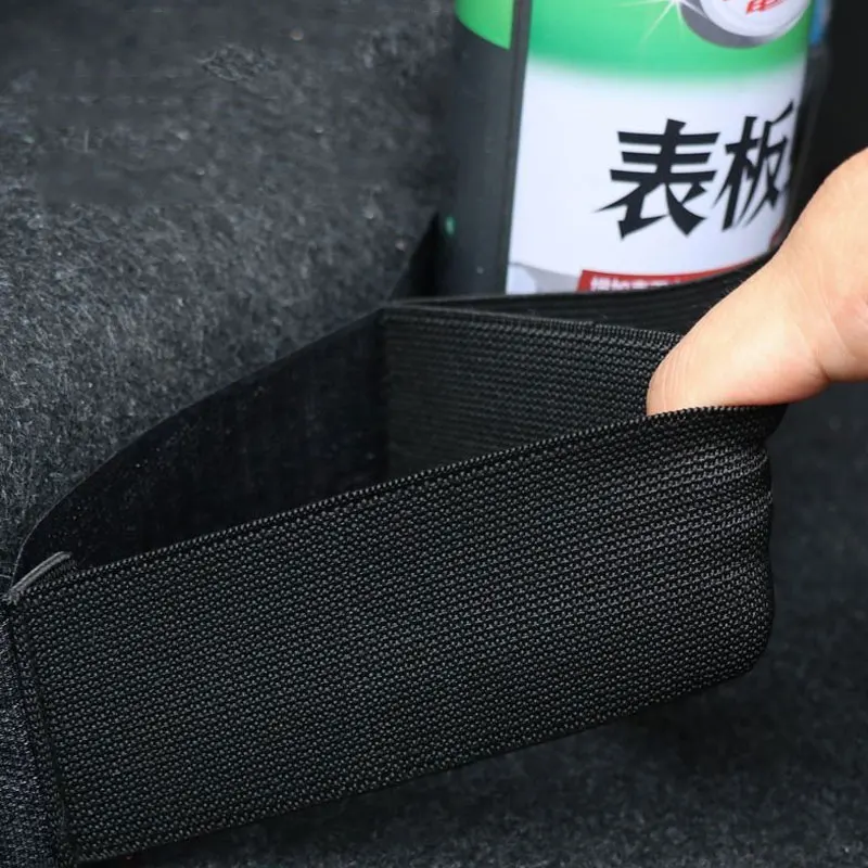 Car Trunk Storage Strap Car Fire Extinguisher Water Bottle Umbrella Fixing Strap Car Storage Fixing Velcro Magic Tape thumbnail 5