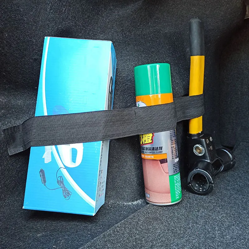 Car Trunk Storage Strap Car Fire Extinguisher Water Bottle Umbrella Fixing Strap Car Storage Fixing Velcro Magic Tape thumbnail 6