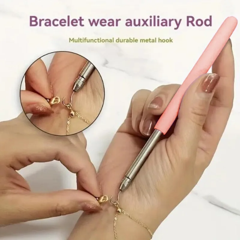 Bracelet Tool Jewelry Helper Plier Clip Equipment For DIY Necklace Watch Clasps And Closures Making Supplies Manufacturing Kit thumbnail 6