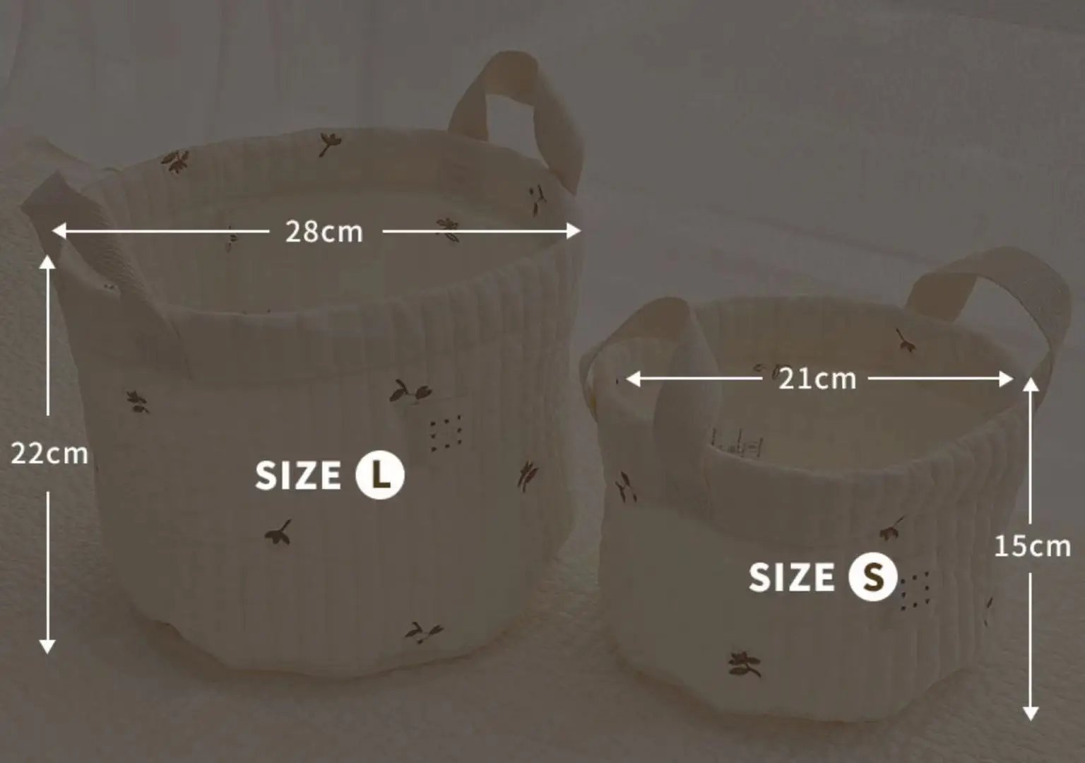 Baby Bags Cute Bear Embroidery Diaper Bag Caddy Nappy Cart Storage Mummy Maternity Bag for Newborn Diapers Toys Organizers thumbnail 6