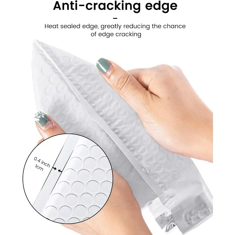 100/10PACK Bubble Envelope Bag Self Seal Adhesive Envelope Mailers Shipping Packing Bag Storage Organizer Waterproof Parcel Bags thumbnail 4
