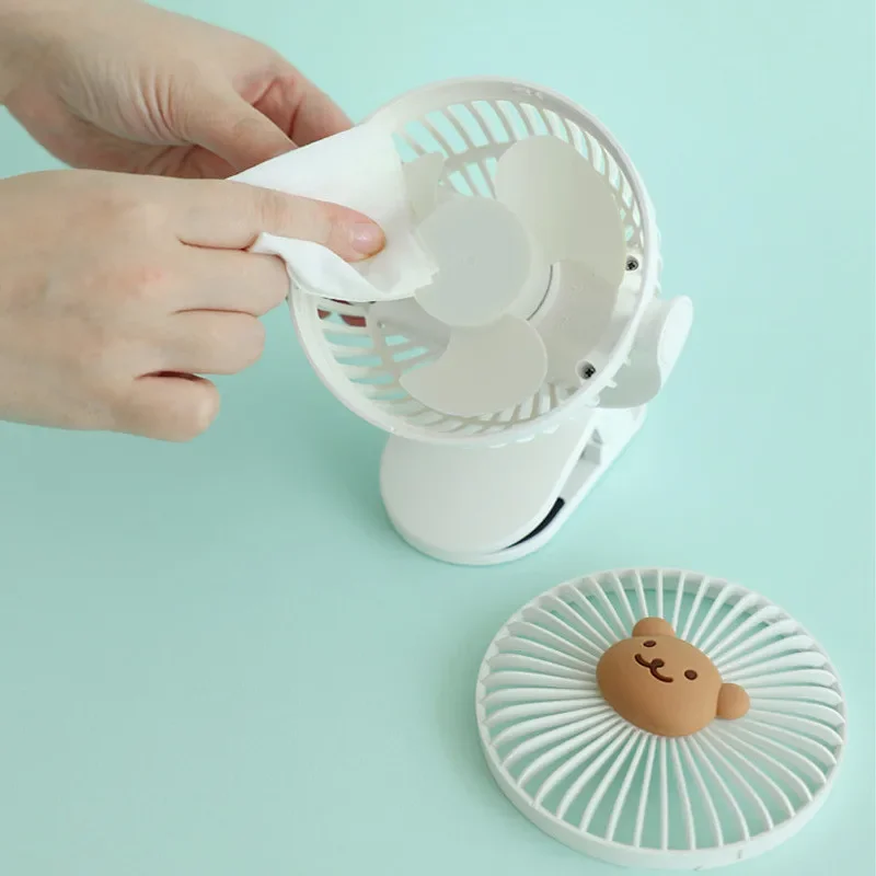 Fan for Cart Stroller Fans Portable Outdoor Fan Clip on For Baby USB Rechargeable Handheld Clip Electric Fan for Home 3 Speeds thumbnail 5