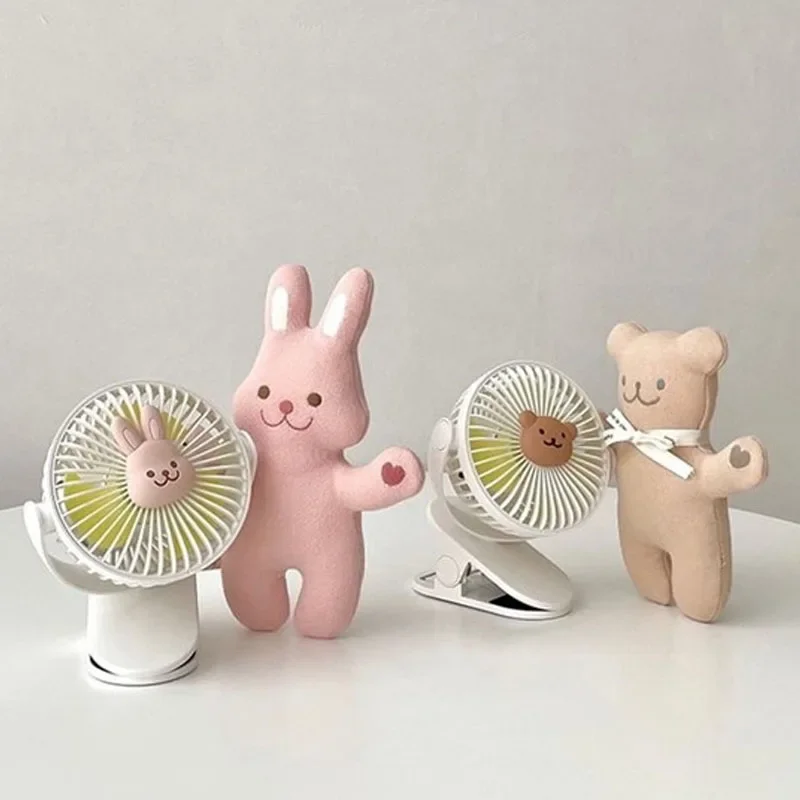 Fan for Cart Stroller Fans Portable Outdoor Fan Clip on For Baby USB Rechargeable Handheld Clip Electric Fan for Home 3 Speeds thumbnail 6