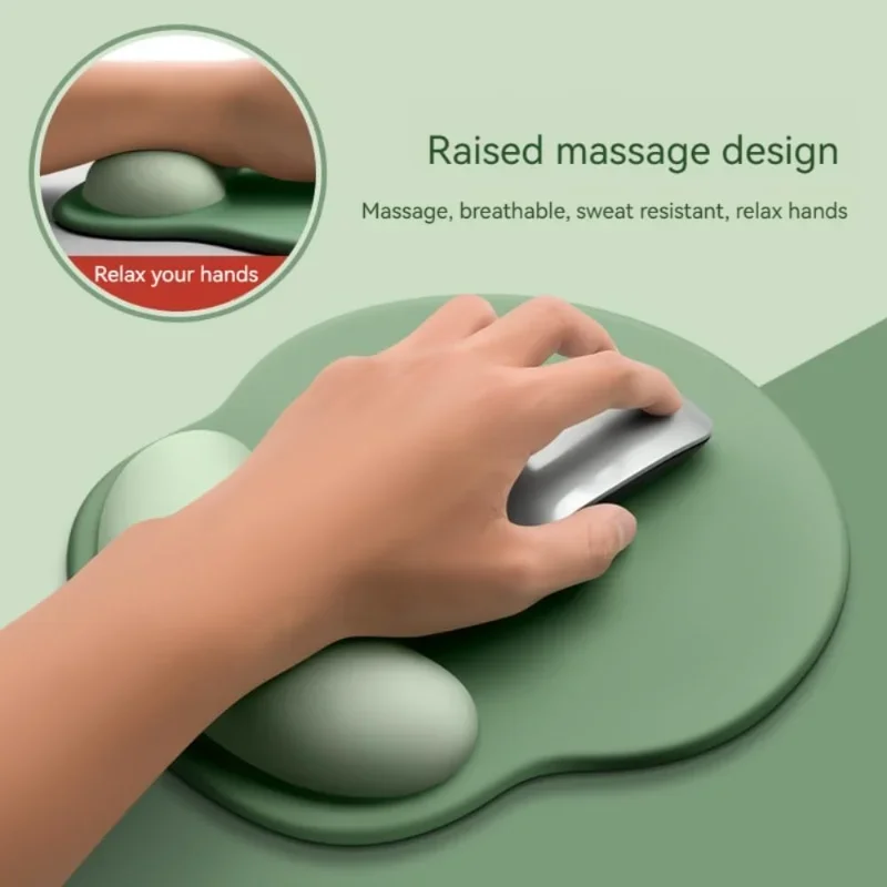 Gradient Mouse Pad Ergonomic Wrist Support Non Slip Mice Mat for Office Gaming thumbnail 2