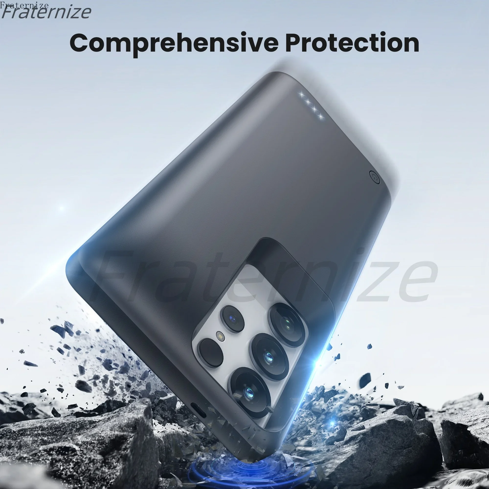 Battery Charger Case For Samsung Galaxy S22 S23 S24 S25 Ultra S25 Plus Power Bank Rechargeable Extended Charging Cover 10000mAh thumbnail 3