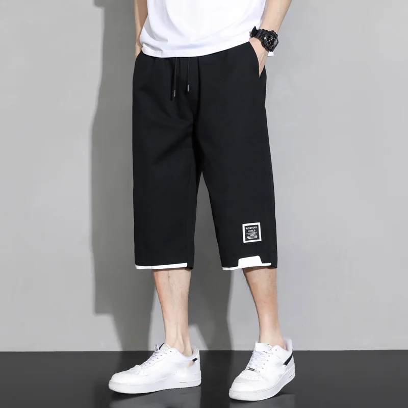 Plus Size Large Men's Shorts 2025 Summer New Trendy Loose Men's Sports and Casual Pants Jorts Baggy Cargo Mens Luxury Brands Man thumbnail 2