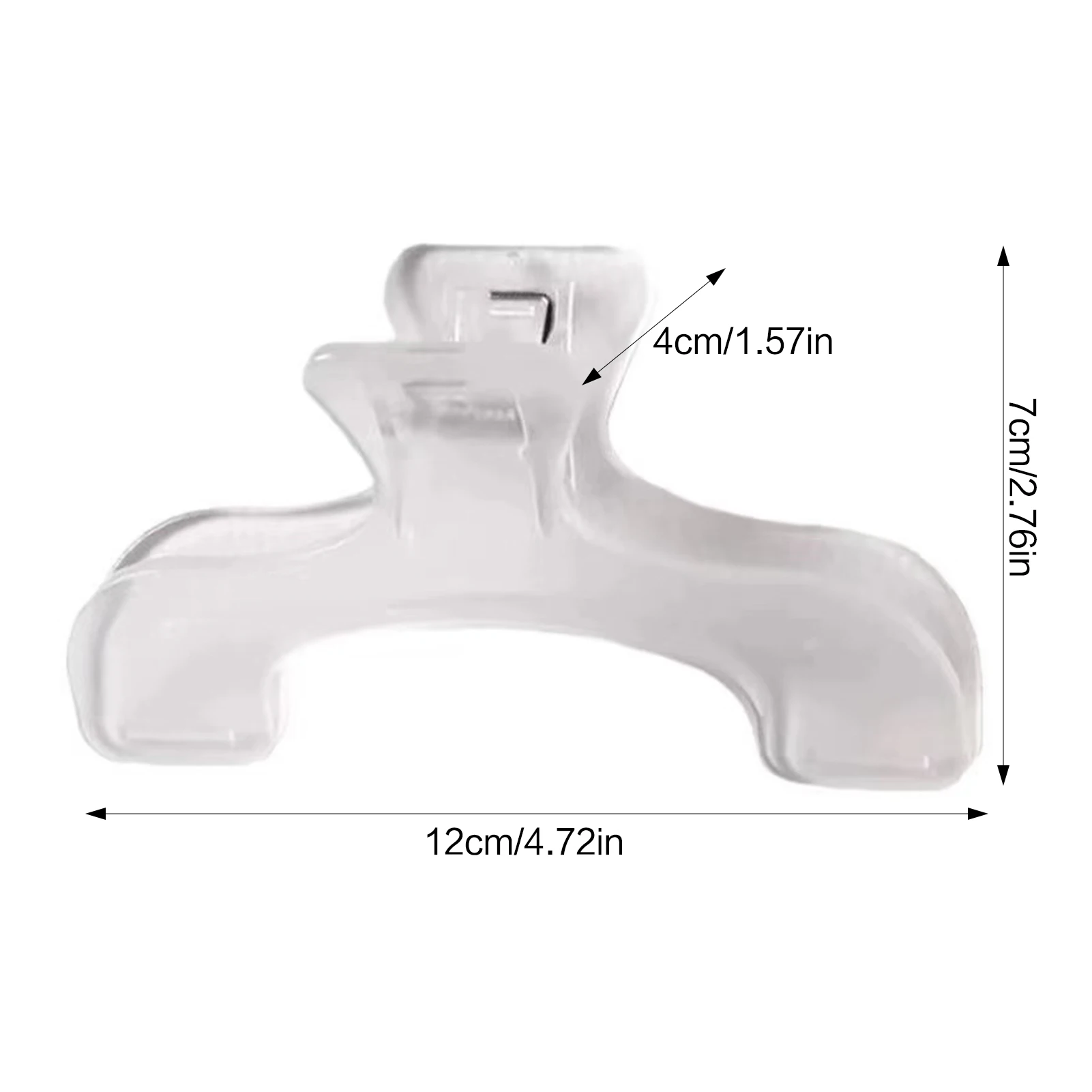 Extra Large Transparent Book Clip Plastic Page Holder for Reading Study Office Classroom Bookmark Stationery thumbnail 6
