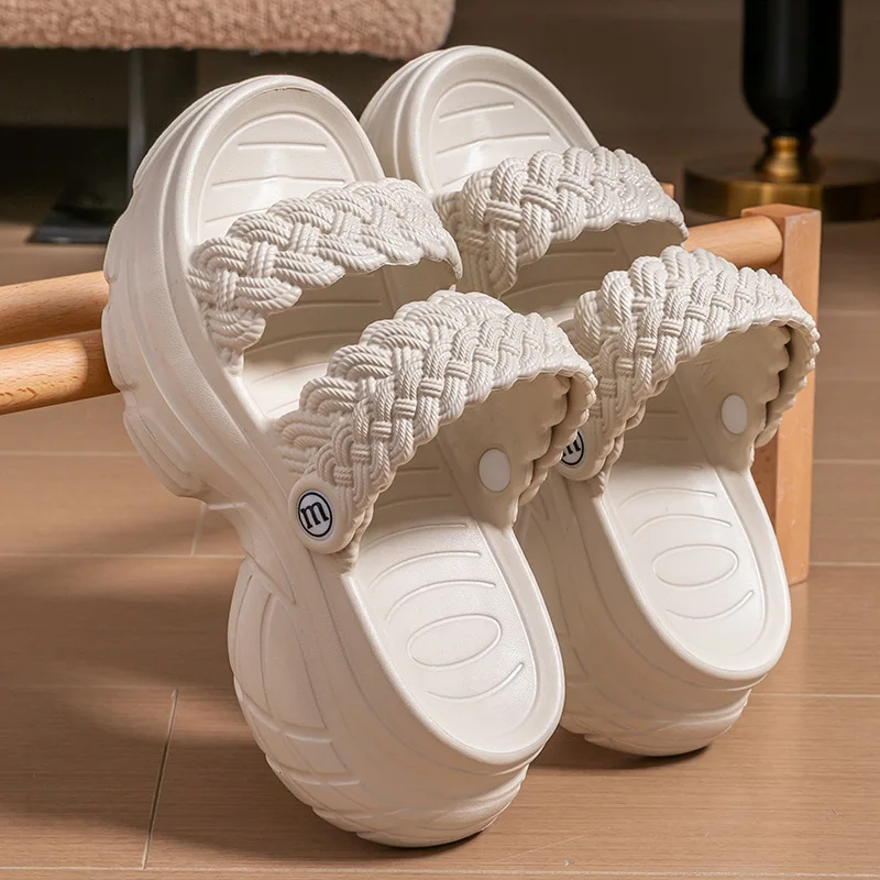Comwarm Fashion Women's Slippers Platform Outdoor Female Slides Slip On Concise Slides EVA Soft Sole Comfortable Women's Sandals thumbnail 5
