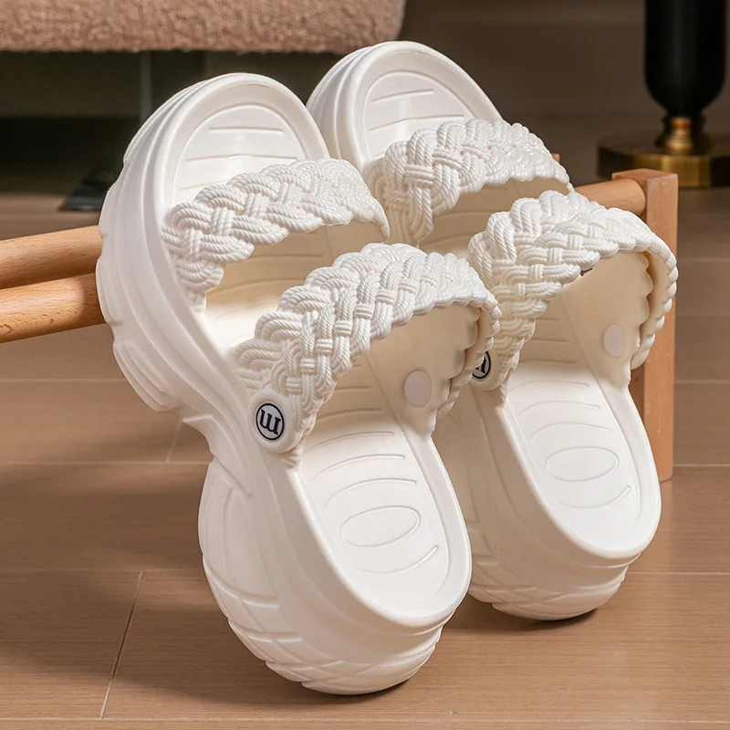 Comwarm Fashion Women's Slippers Platform Outdoor Female Slides Slip On Concise Slides EVA Soft Sole Comfortable Women's Sandals thumbnail 4