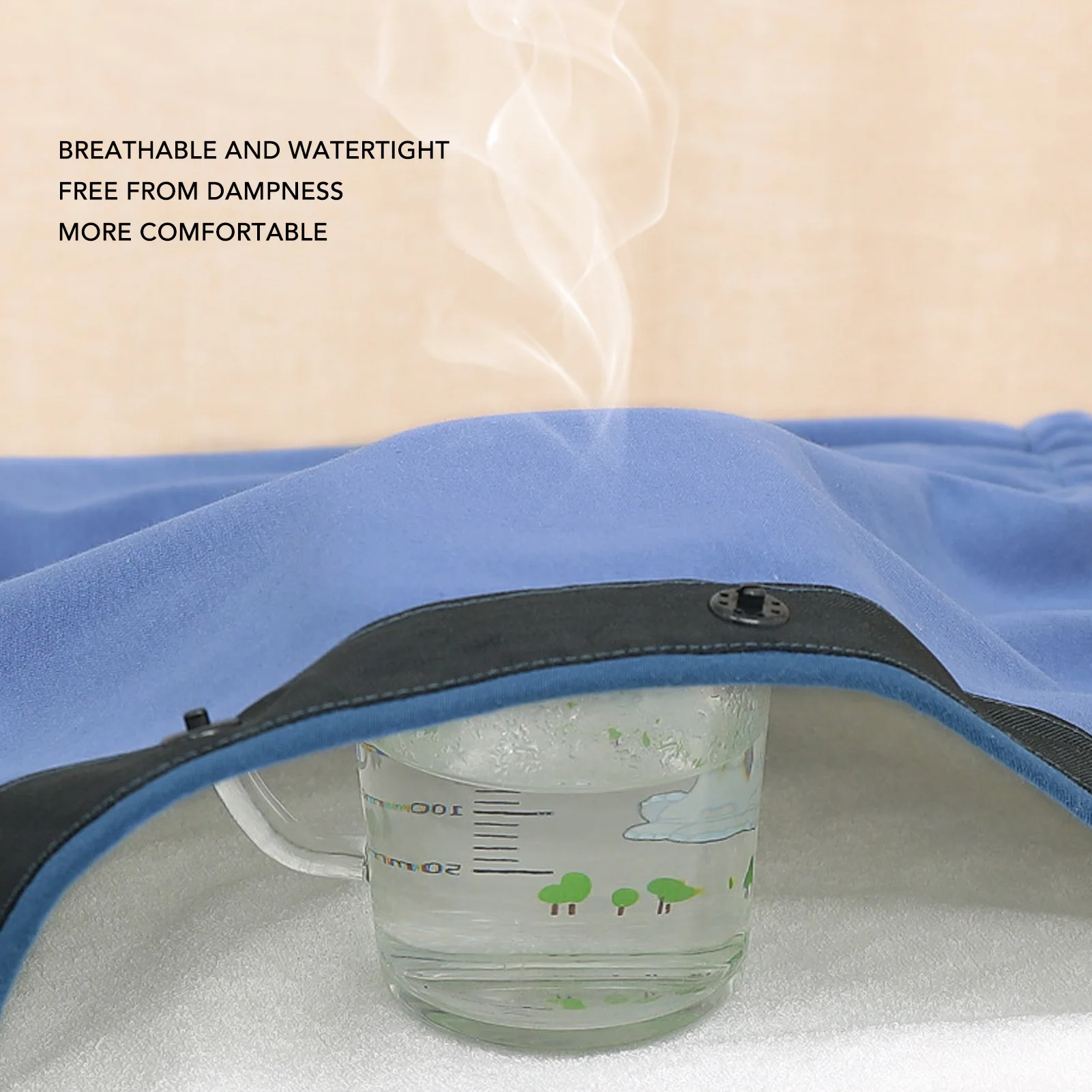 Washable Diaper Skirt for Elderly Adult Care Menstrual Protection Waterproof Leak Proof Urine Pads Humidity Absorption Diaper thumbnail 3