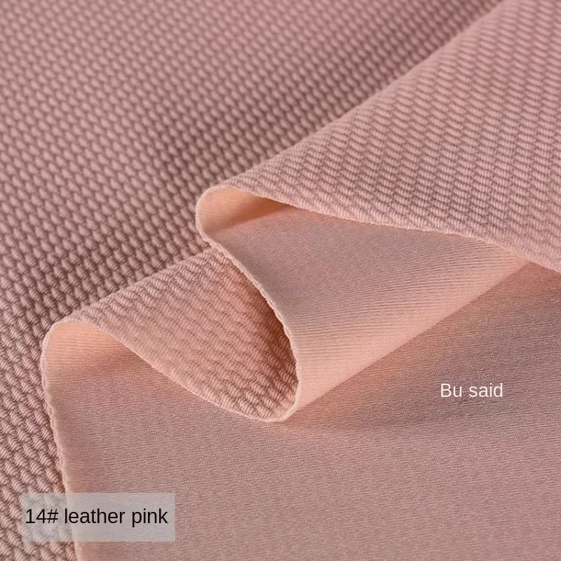 Diagonal Air Layer Knitted Jacquard Bubble Fabric for Fashion Clothing Designer Handmade DIY Apparel Diy Sewing Cloth By Meter thumbnail 3