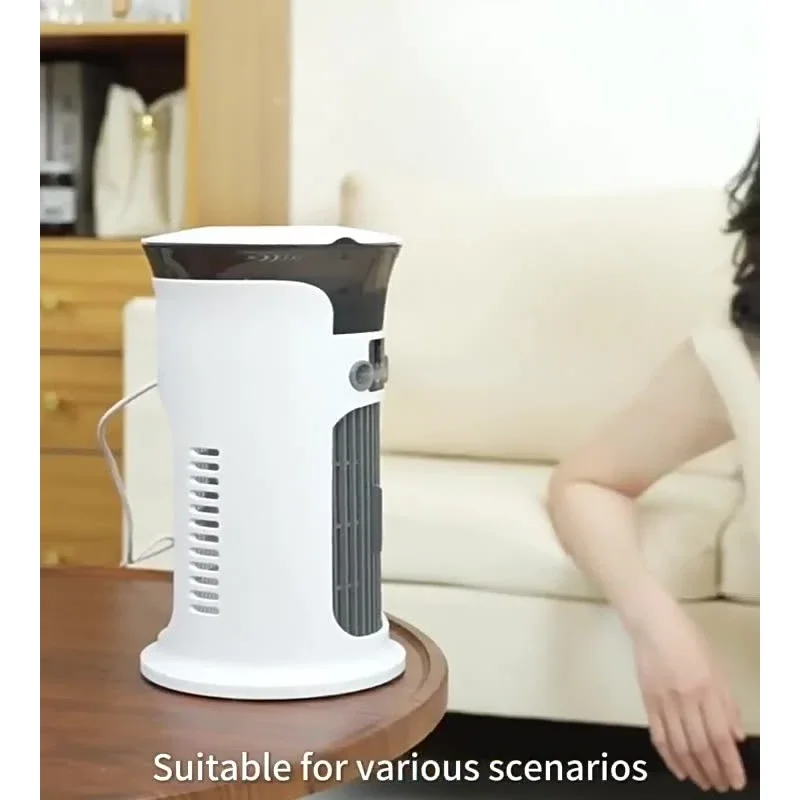 Portable Desktop Cold Air Fan USB Mini Home Use Multi-Function Air Conditioner Fan for Personal Cooling thumbnail 2