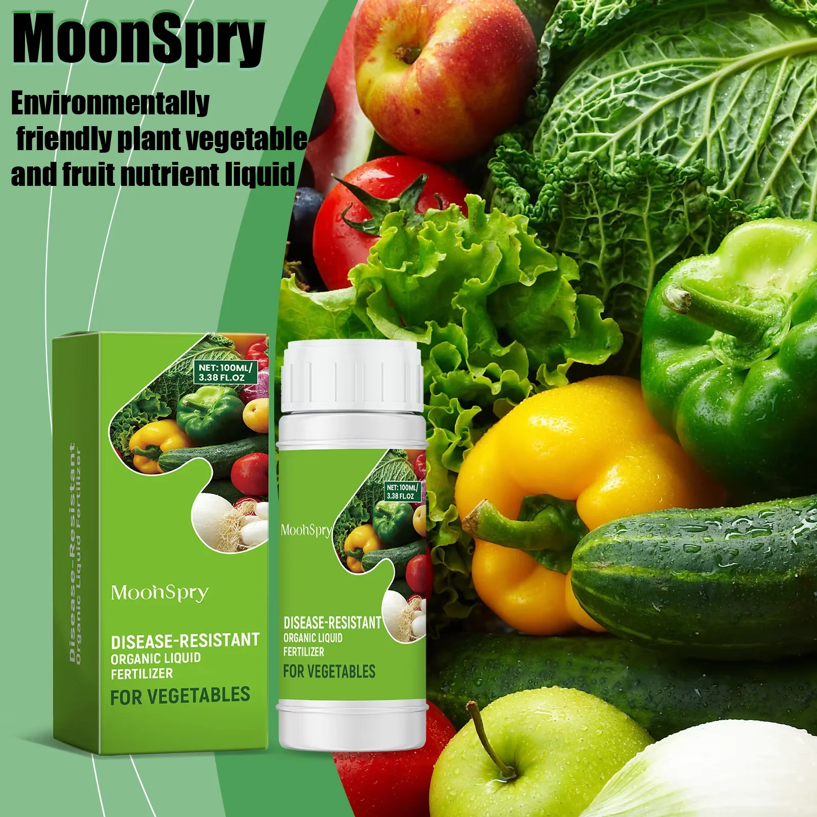 Vegetable Special Fertilizer Increase Fruit Vegetable Agricultural Supplement Organic Soil Booster Flower Potting Rooting Liquid