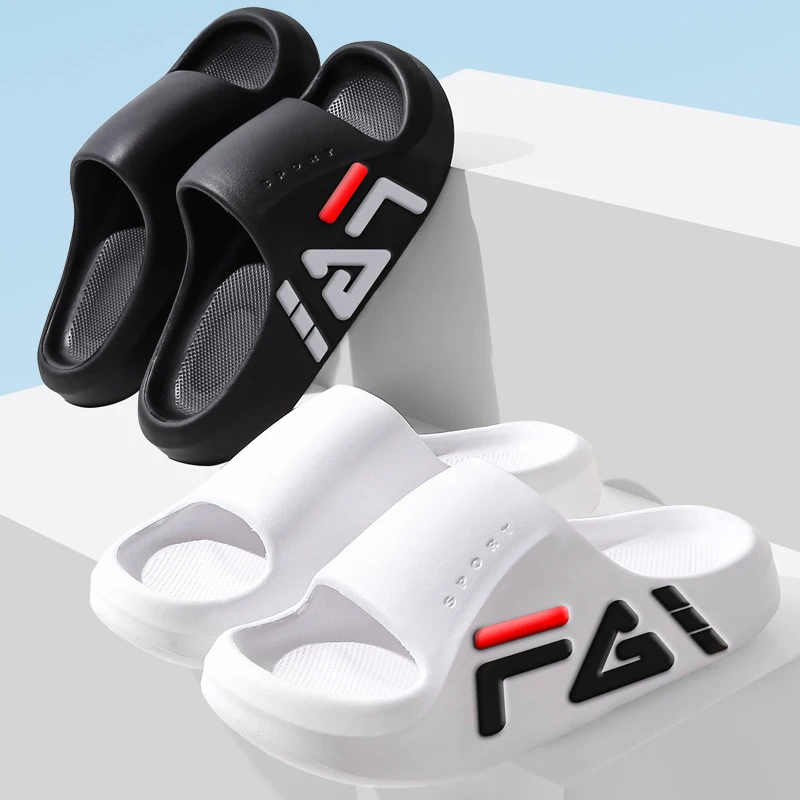 Extra-thick Sole Men Soft Air Cushion Casual Slippers EVA Sandals Fashion Flip Flops Outdoor Summer Seaside Beach Shoes thumbnail 3