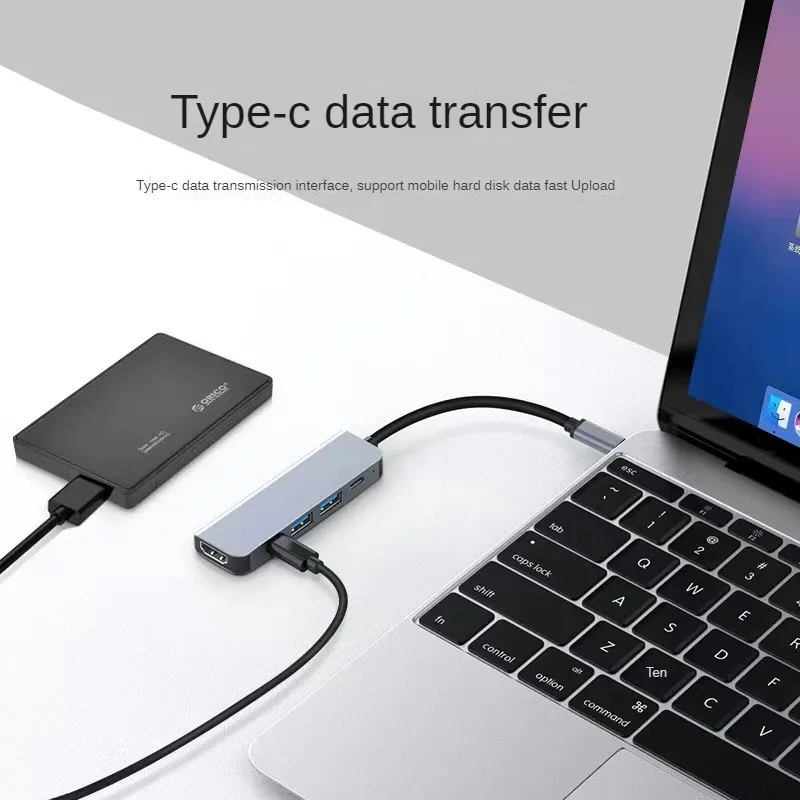 USB C Hub to 4K HDMI-Compatible USB 3.0 2.0 Type C PD Charging Dock for MacBook iPad Samsung S10 Dex TV Mouse Keyboard U Disk thumbnail 4