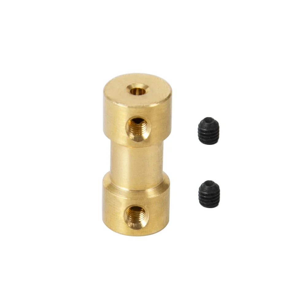5pcs Brass Flexible Shaft Coupler 2mm/2.3mm/3mm/3.17mm/4mm/5mm/6mm for Motor Transmission Connector RC Drone DIY Upgrade thumbnail 5