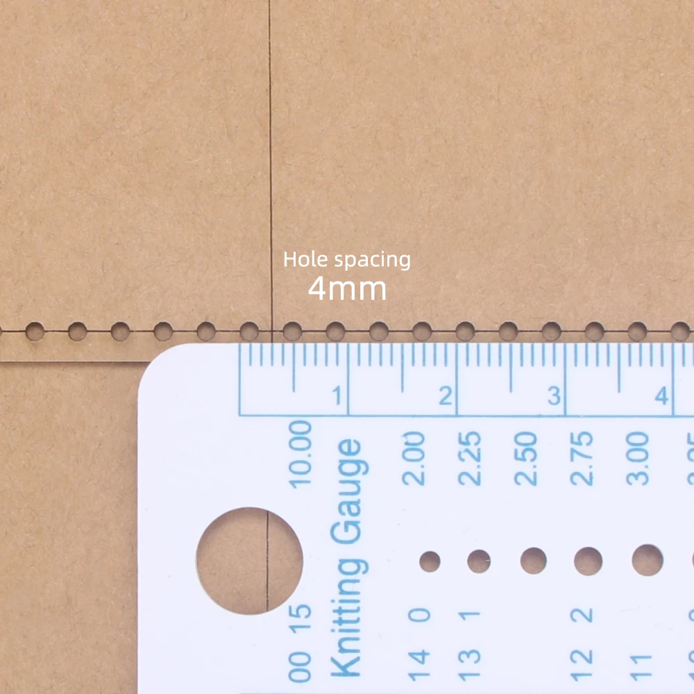 DIY Leather Wallet Crafting Template– 1set Kraft Paper Pattern for Handmade Card Holder, Precise Cutout Drawing Stencil Mold thumbnail 4