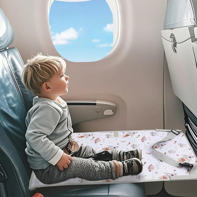Kids Plane Bed Extender with Storage Mesk Pocket Enjoy Comfort and Legroom for Traveler Long Journey thumbnail 6