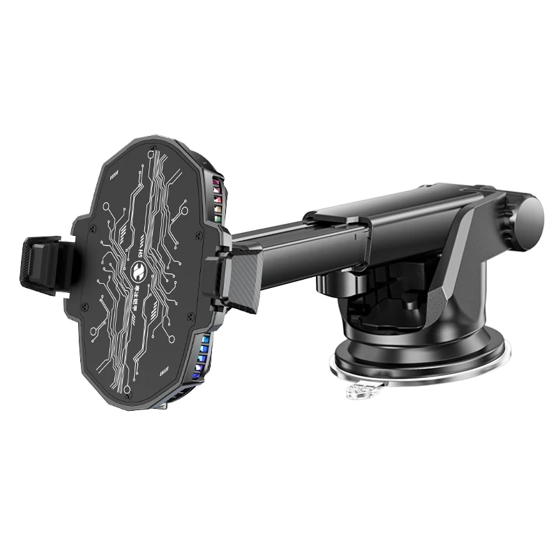 Cooling Phone Holder Car Dashboard Phone Bracket Semiconductor Coolers For GPS Navigation Universal Suction Cup Telephone Stand thumbnail 6