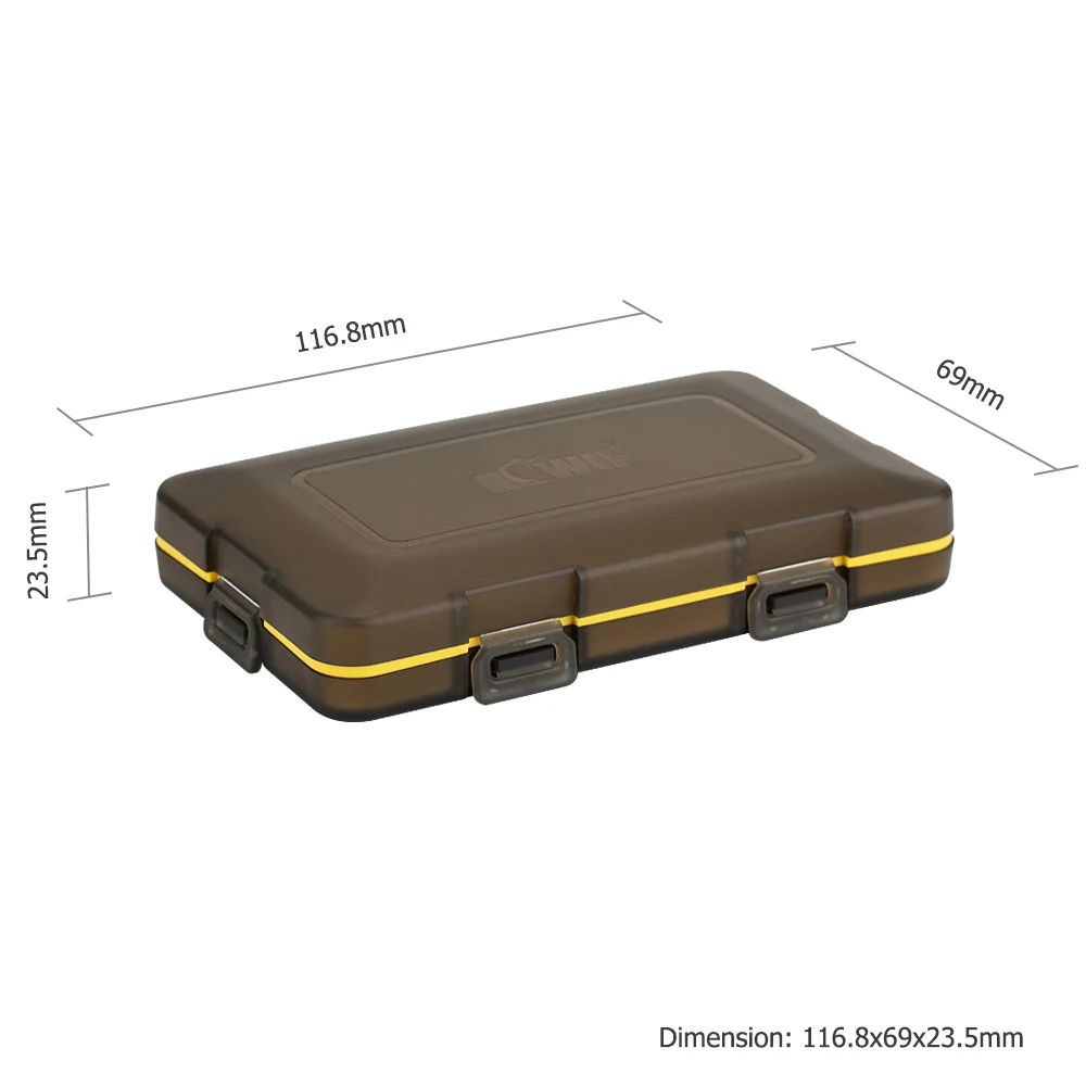 AA Battery Storage Case Holder Organizer Compact PC Battery Box for 8pcs AA or 14500 Batteries Water-Resistant and Easy to Carry thumbnail 6