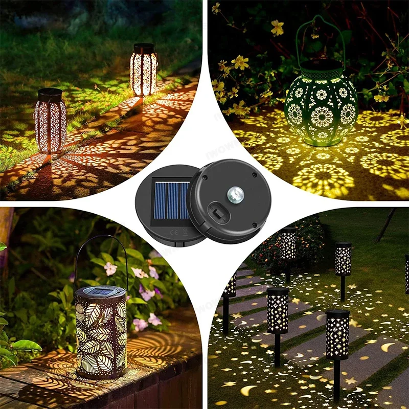 Waterproof Solar Cell Box for Projection Lanterns 8cm Diameter Outdoor Garden Decor Easy Install Solar Light Accessory Luz Solar thumbnail 4