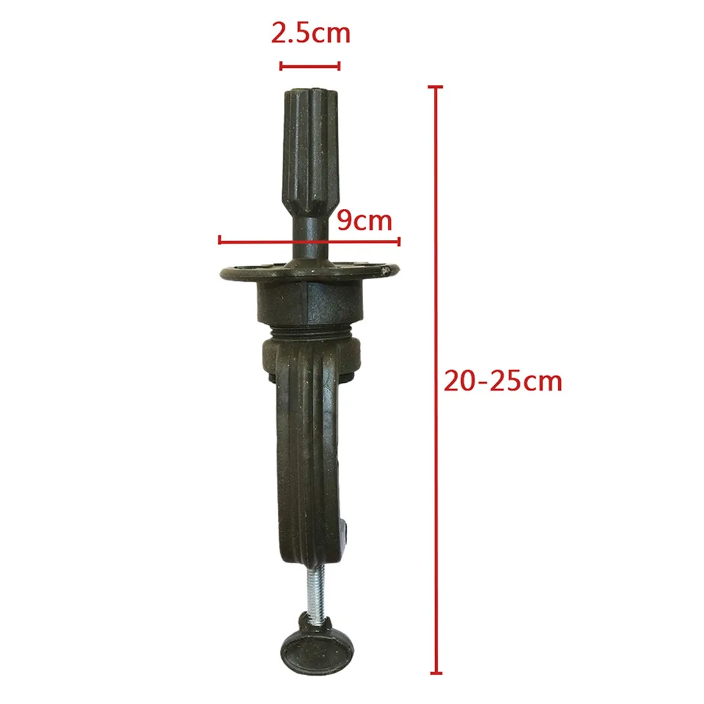 1/2/3/5/10PC Plastic Material Hair Accessory Tools Mini Wig Head stand Table Clamp Training Mannequin wig Head Holder Adjustable thumbnail 6
