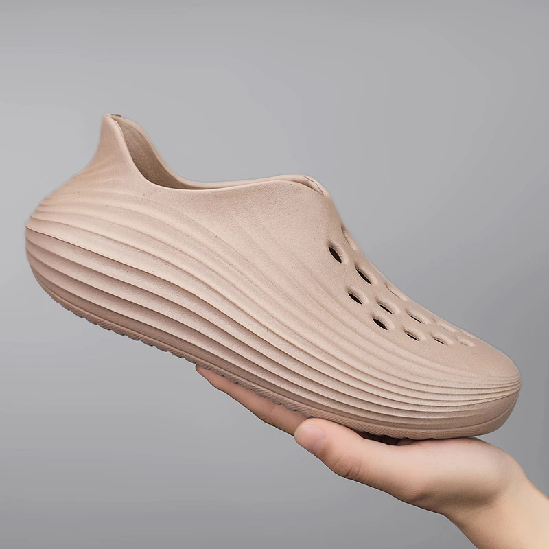 Fashion Lightweight Men's Sandals Summer EVA Man Beach Shoes Breathable Soft Men Water Shoes Comfortable Casual Walking Sneakers thumbnail 5